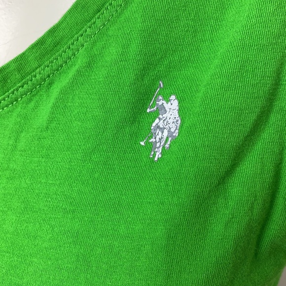 US Polo Assn Green Sleeveless Tank Top Sz S - Picture 4 of 7